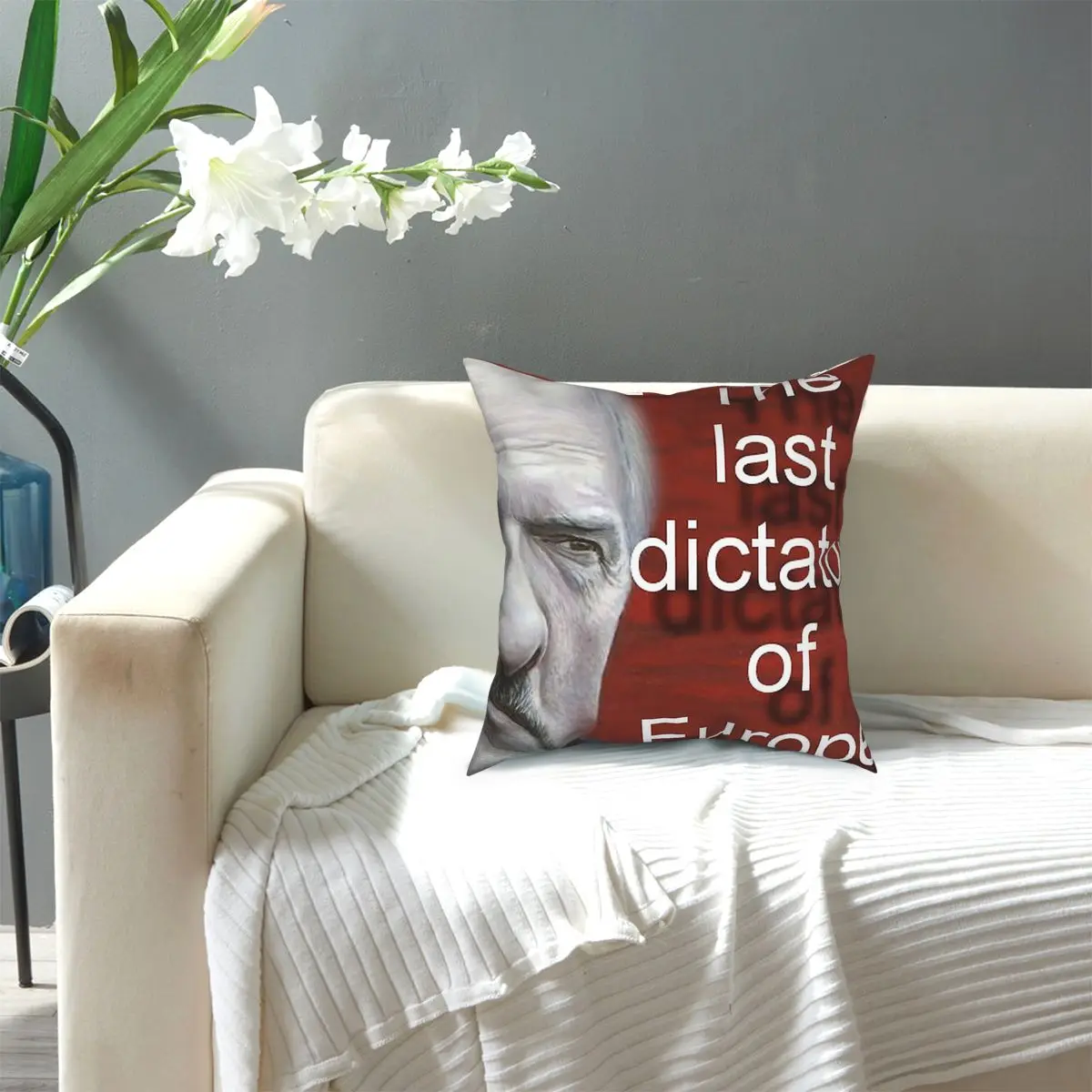 

The Last Dictato-Belarus Square Pillow Case Throw Pillow Novelty Cushion Covers