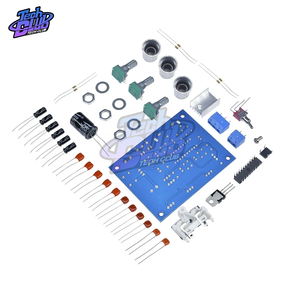 LM1036N Высокая Температура регулятор громкости комплект DIY Набор LM1036 DC тональный