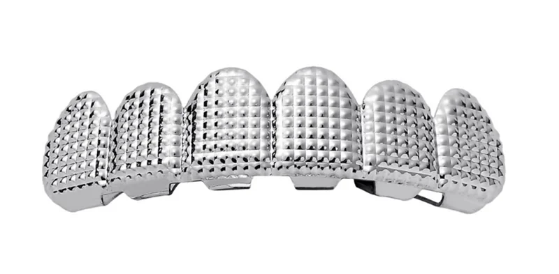 В стиле хип-хоп декоративные Зубные коронки верхней и нижней грили зубные