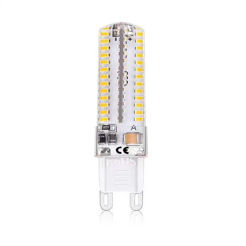 

10pcs/lot G9 LED AC220V 110V 9W 12W 2835 SMD 48 leds Crystal Lamp Corn Bulb Droplight 360 spot light Cool/Warm White