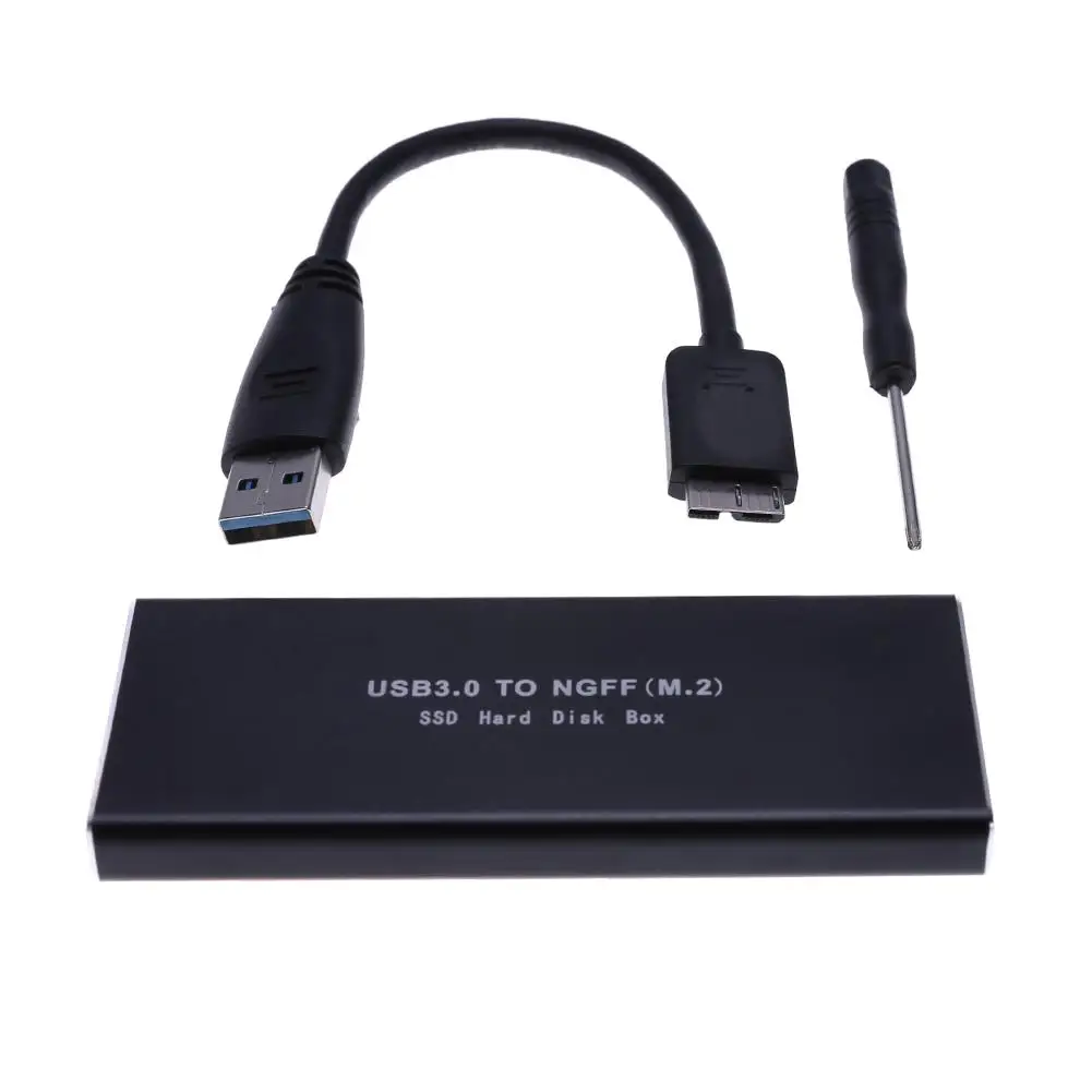 Высококачественный жесткий диск USB 3 0 Корпус M.2 NGFF на USB3.0 SSD SATA чехол для