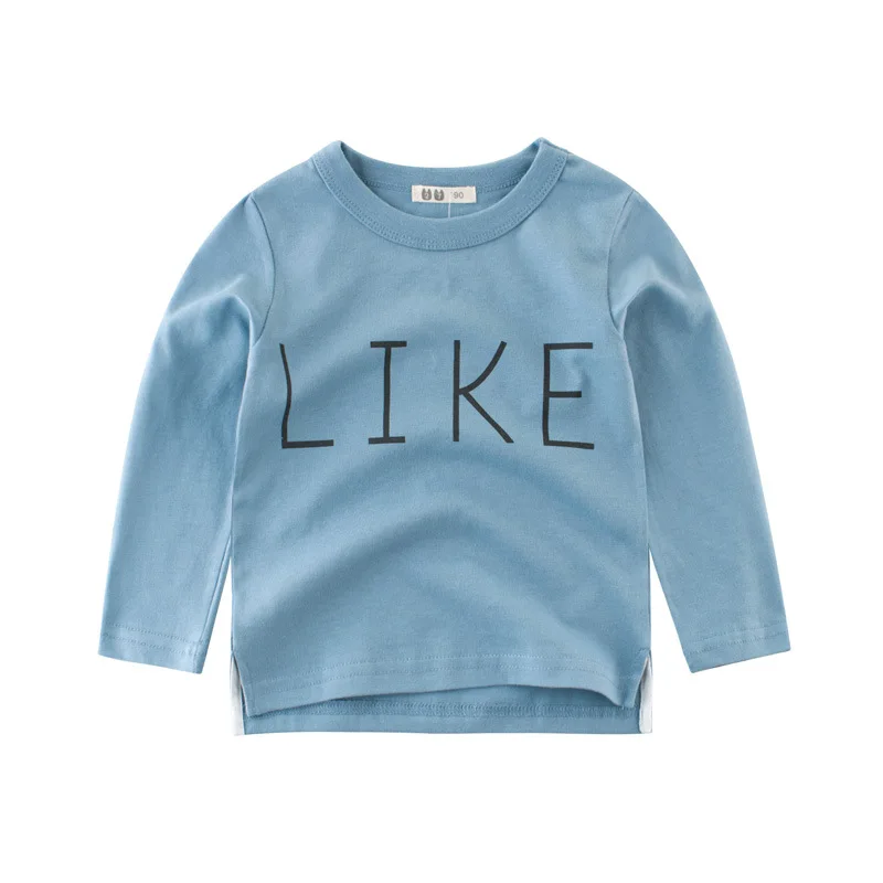 2021 Весенняя Детская Хлопковая одежда футболка для девочек детские футболки топы