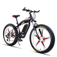 26inch fat tire ebike 500w 1000w 48v21ah li ion shimano electric mountain bicycle hydraulic disc brake lithium battery ebike