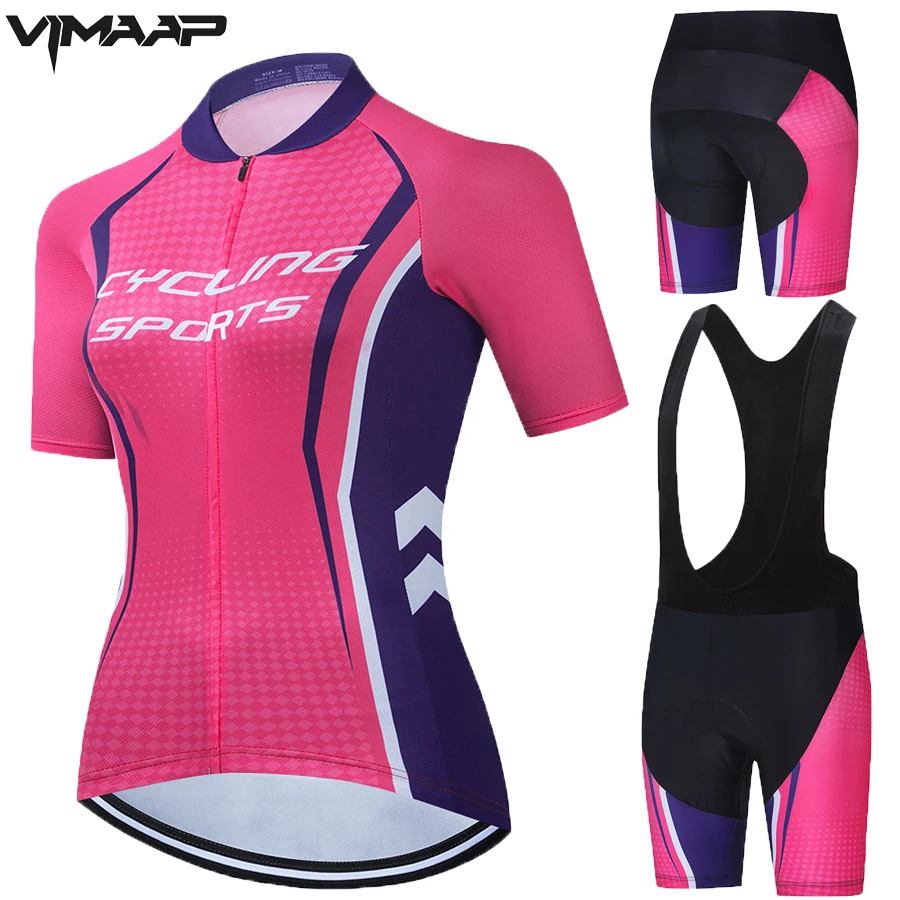 

woman cycling clothing new 2021 summer Bike clothes Quick-Dry Clothing Ropa Ciclismo uniformes Sport Wear Cycling Jerseys Sets