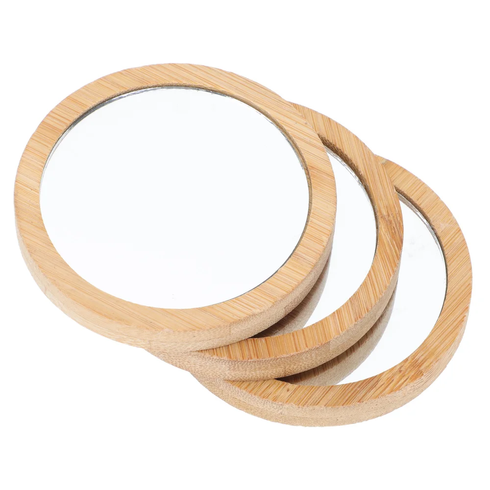 

3 шт., компактные дорожные зеркала для макияжа