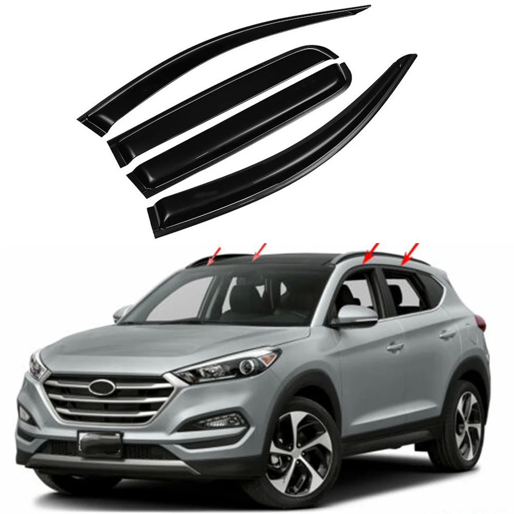 Автомобильный Стайлинг для Hyundai Tucson 2015 2016 2017 2018 2019 2020 козырек окна ветер дождь