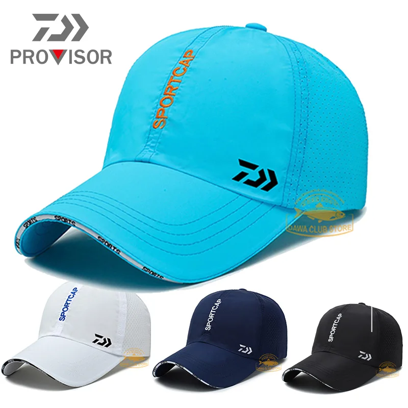 

2020 Daiwa Brand Fishing Sun Hat Summer Men and Women Outdoor Mountaineering Embroidery Quick-drying Hat Sports Baseball Cap