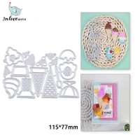 inlovearts 2021 ice cream cup metal cutting dies diy dessert scrapbooking paper photo album crafts mould punch embossing stencil