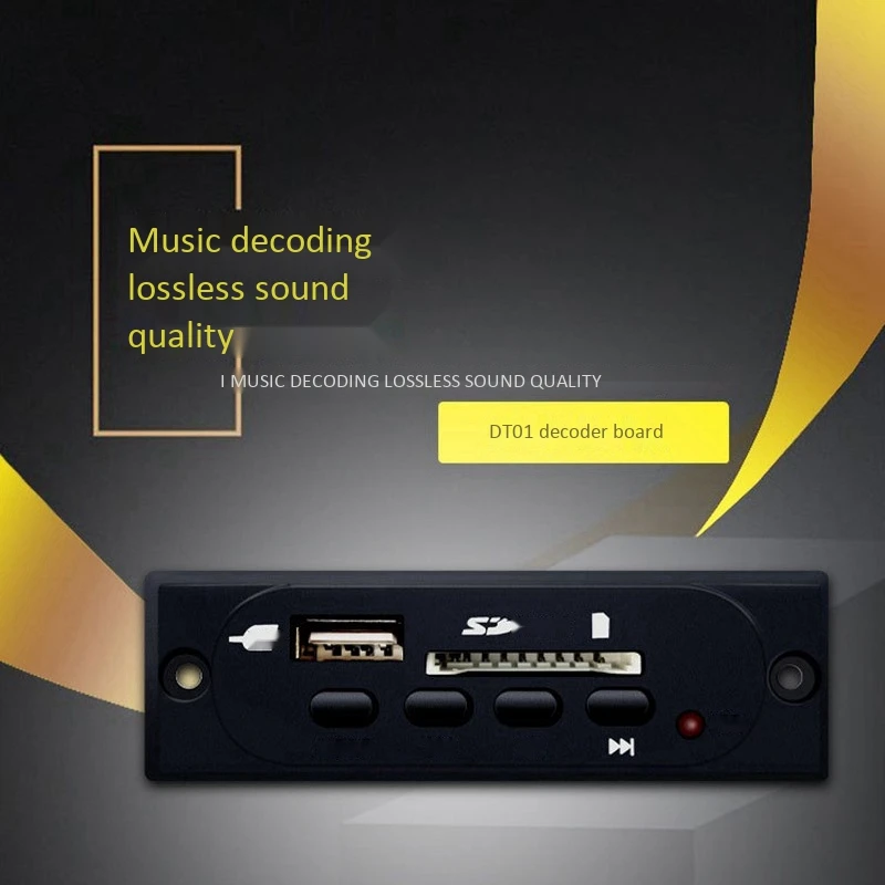 

Bluetooth 5.0 MP3 Decoding Board Receiver Module Lossless Playback