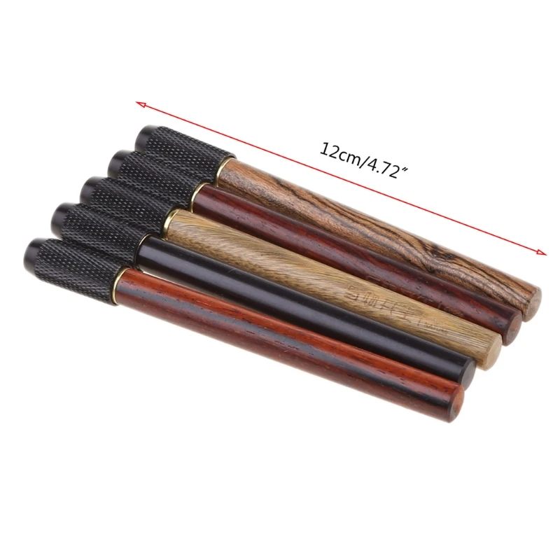 

G92E 1/3/5pcs Wooden Pen Extender Holder Sketching Drawing Pencil Lengthener School Supplies