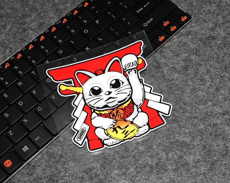 Светоотражающее кольцо Maneki Neko японское двойное Motegi наклейка на мотоцикл