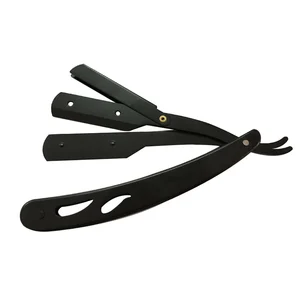 Мужские бритвенные прямые бритвы, инструменты для парикмахеров, ручная бритва, стальной складной нож для лица бритва, настраиваемое имя