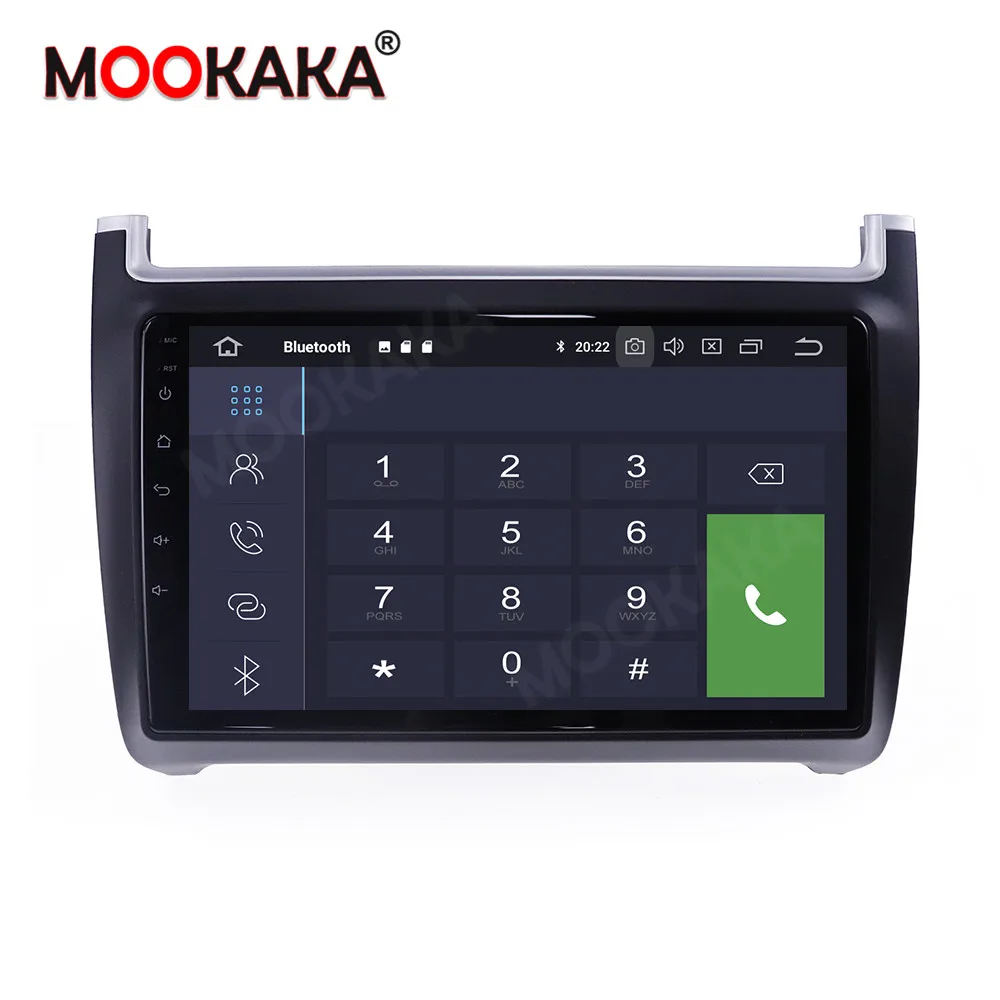 Автомобильный мультимедийный радиоплеер на Android 10 0 4G GPS для Volkswagen polo sedan 2008 -2015