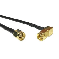 1pc modem extension cable sma male right angle 90 degree to rp sma male plug rg174 20cm8 adapter wholesale fast ship