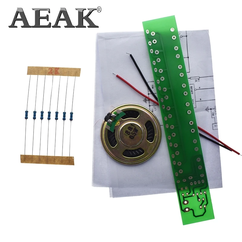 Компонентная Электроника NE555 1 комплект модуль электрического пианино сделай сам