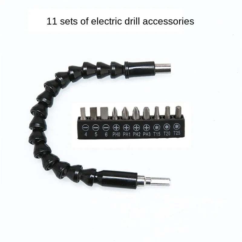 

Стальные аксессуары для электрической дрели, Универсальный вал, аксессуары для электрической дрели, Многофункциональный гибкий вал, набор электрической дрели