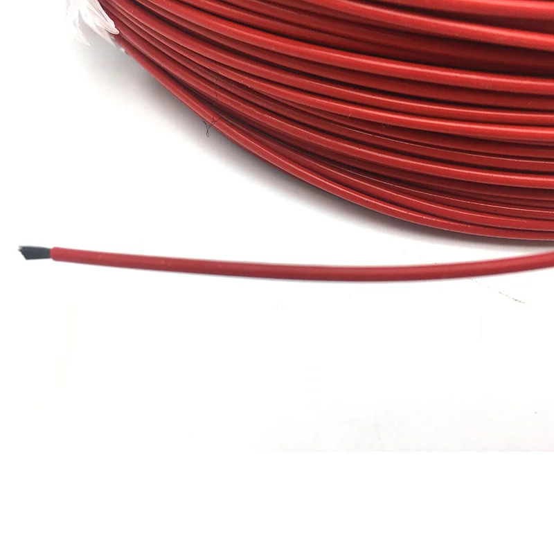 Инфракрасный 12K 33 Ом/м нагревательный кабель из углеродного волокна 220 В