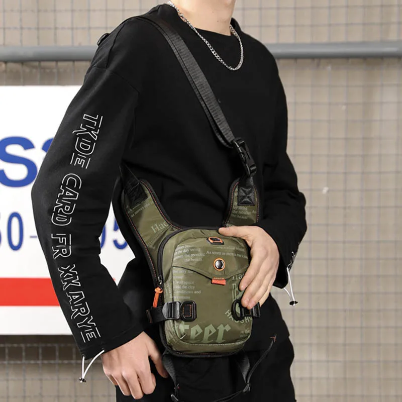 Мужская поясная сумка на бедро многофункциональная мотоциклетная уличная