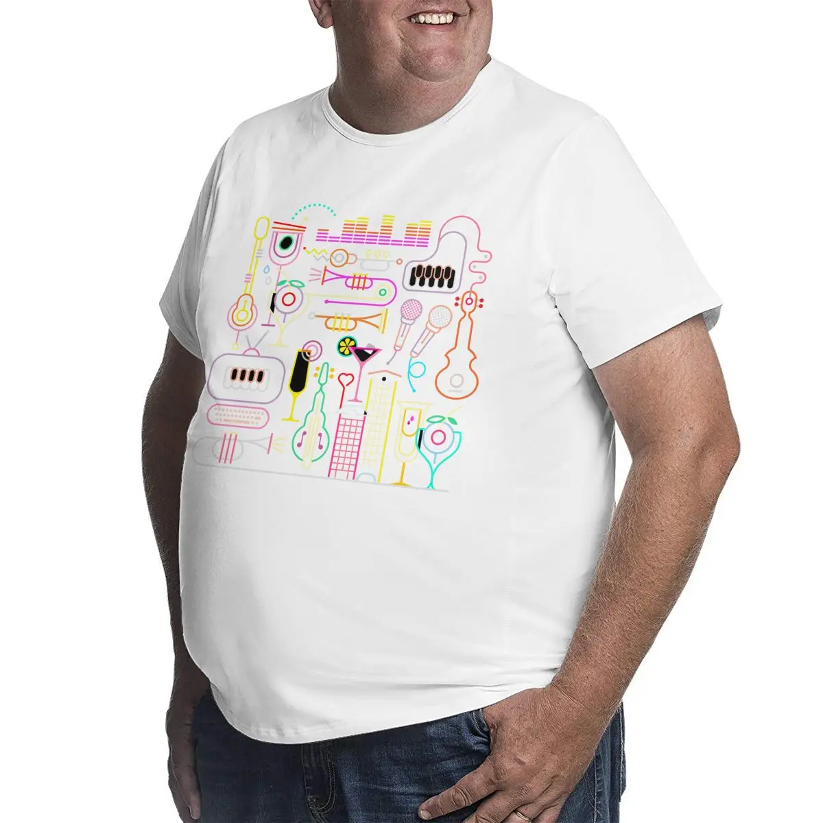 

Kanpa Oversized T Shirt Men Bodybuilding and Fitness Loose Casual Lifestyle Wear T-shirt Male Streetwear Hip-Hop Tops