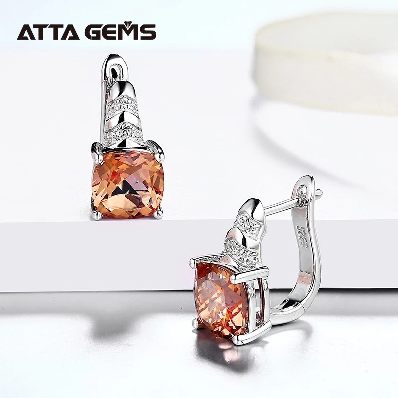 Zultanite серьги из стерлингового серебра для женщин изящные украшения 4 6 карат новый