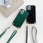 Чехол-накладка для Huawei Y5P, Y6P, Y7, Y6 Prime 2018, Y6, Y7 Pro 2019, Y5, Y9 2019, силиконовый, с ремешком