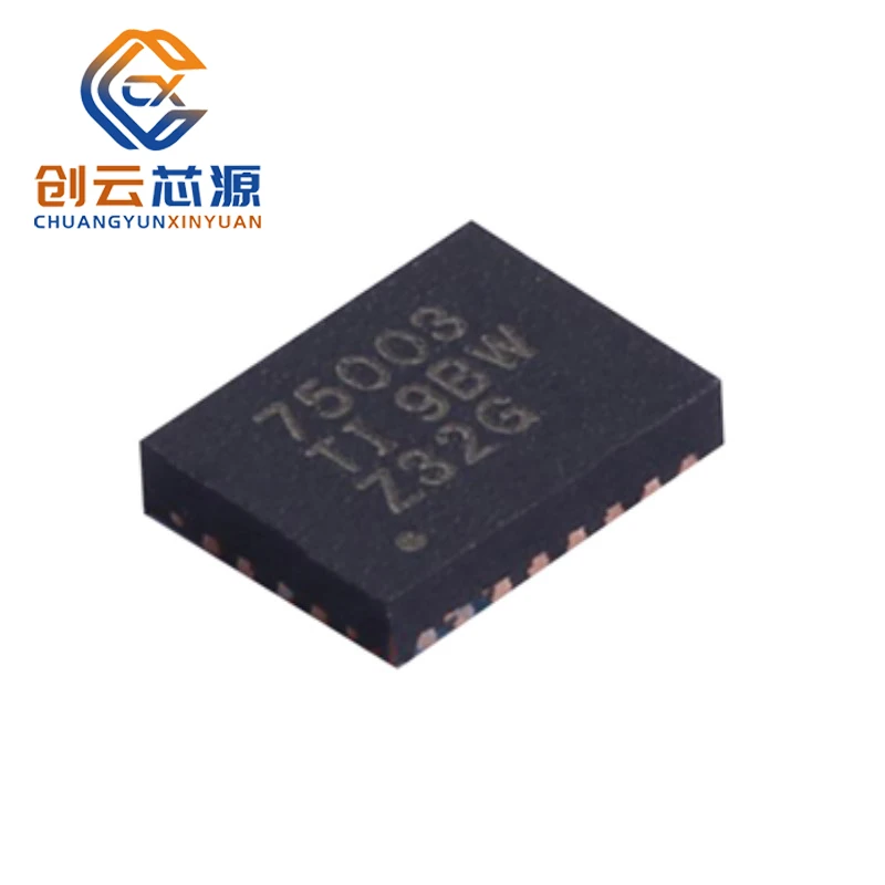 

1Pcs New Original TPS75003RHLR VQFN-20 Integrated Three-Way Power Management IC (PMIC) For Xilinx® Spartan™-3 FPGA Free Shipping