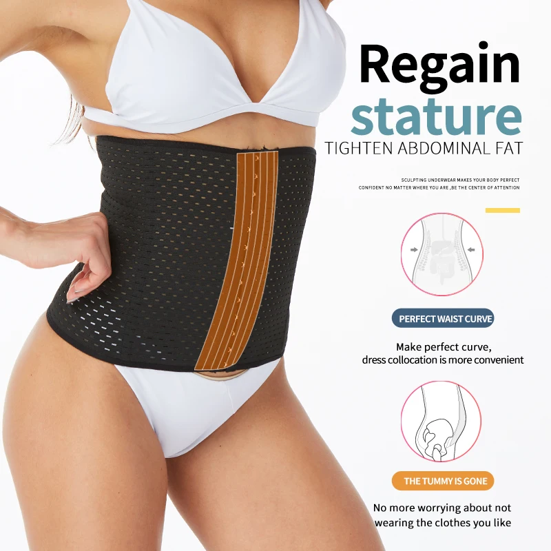 Поясной тренажер моделирующий пояс для похудения Пояс живота коррекции фигуры
