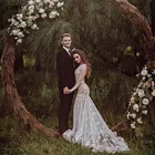 LORIE элегантные кружевные свадебные платья русалки с длинным рукавом Аппликации облегающие богемные Свадебные платья индивидуальный цвет и размер платье невесты