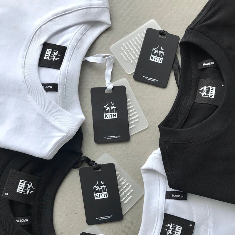 

KITH Godfather T shirt Classic Casual Men Women 1:1 High Quality Tee Oversize Back Television Company Print