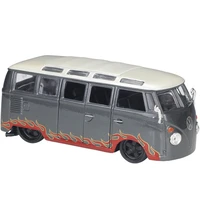bus model 124 van samba model diecast model classic cars collection decoration diecast toy vehicles for gifts