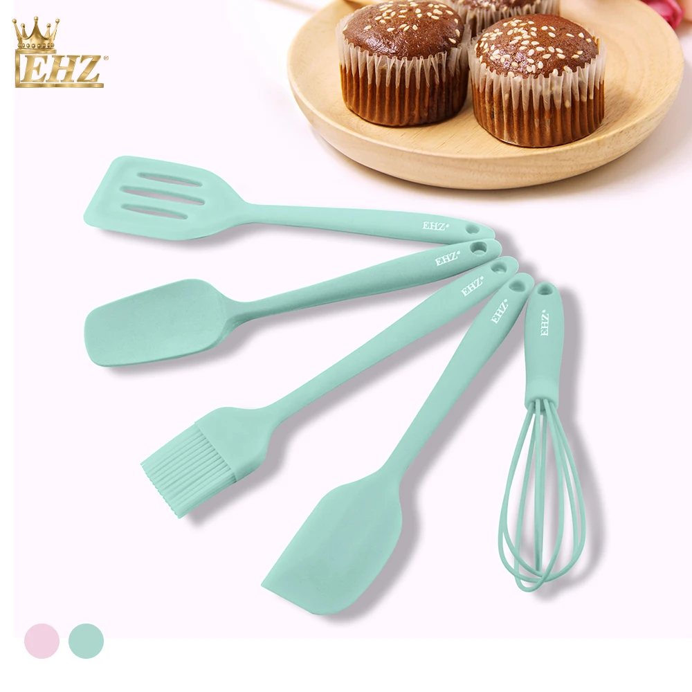 

Non-Stick Silicone Cooking Utensils Cream Spatula Oil Brush Salad spoon Egg Beater Shovel Kitchenware Kitchen Accessories Tool