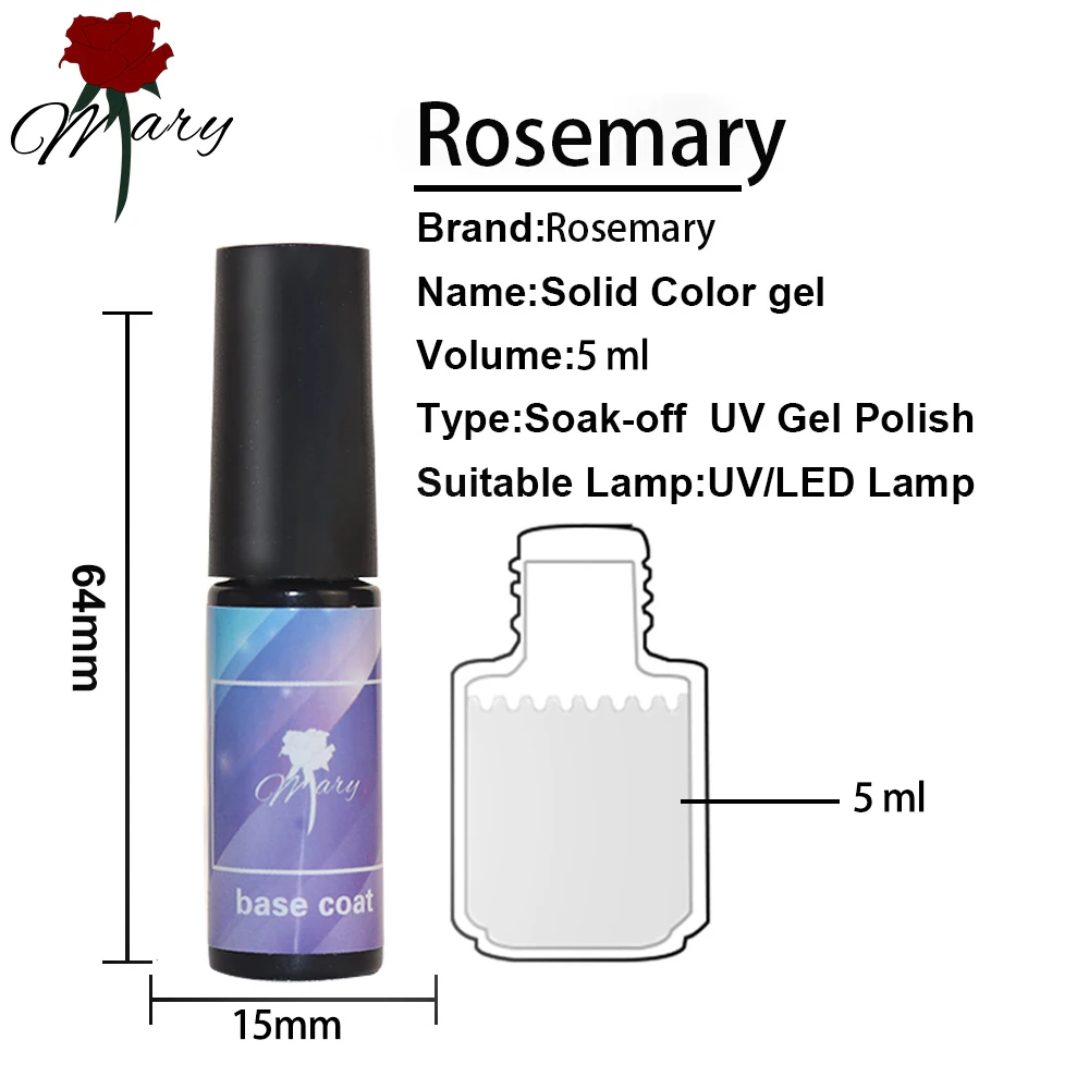 Набор гель-лаков для ногтей УФ-гель Лаки! Полупостоянная первоклассника 5 мл 40