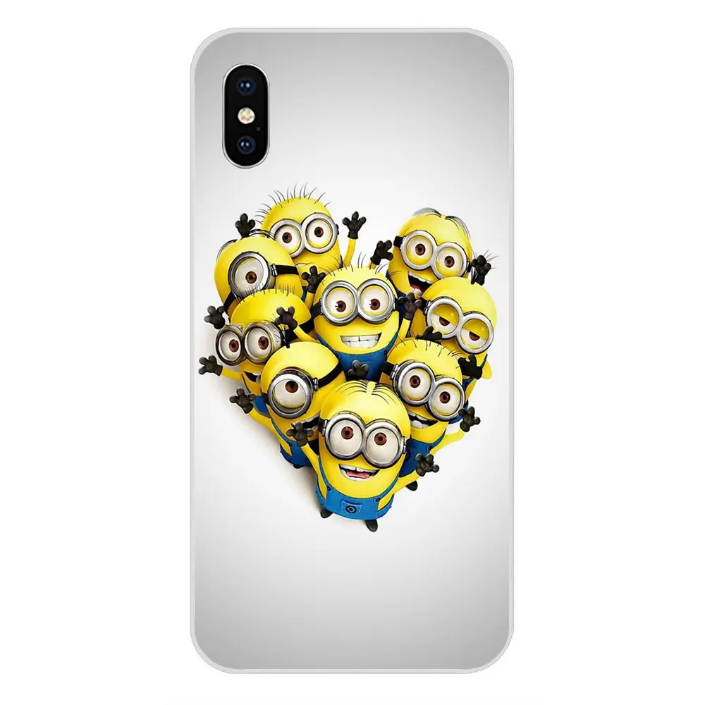 Soft Custom Phone For Huawei Honor Nova Note 5 5I 8A 8X 10 Pro 9X Moto G G2 G3 G4 G5 G6 G7 Plus Minions Movies | Мобильные телефоны