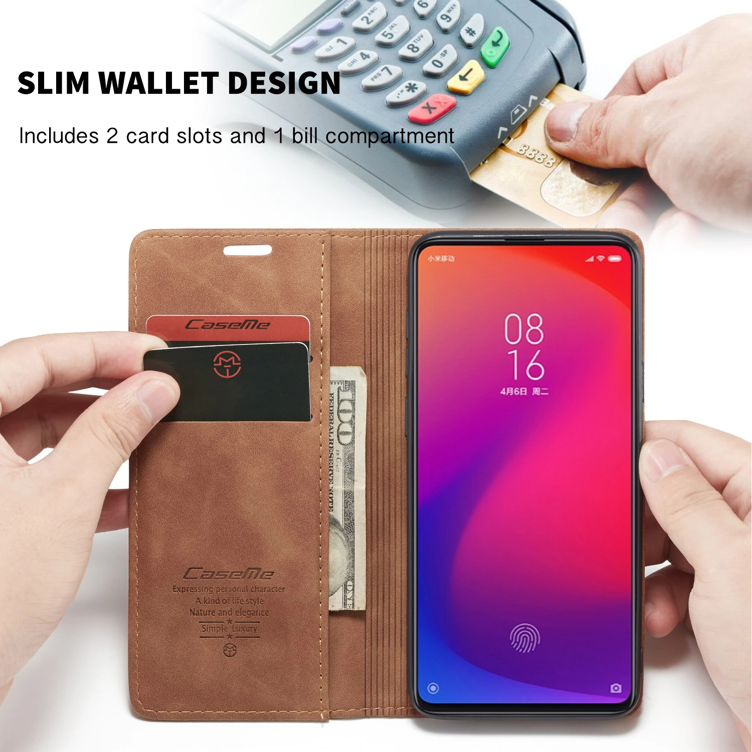 Чехол Me в стиле ретро и матовый чехол-раскладушка для mi 9, Red mi note8 и K20 Series, чехол для мобильных телефонов s, который можно вставить и сложить