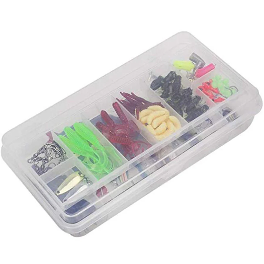 101 шт. искусственная/Vib/ложка/гольян/Спиннер/кривошипная приманка для