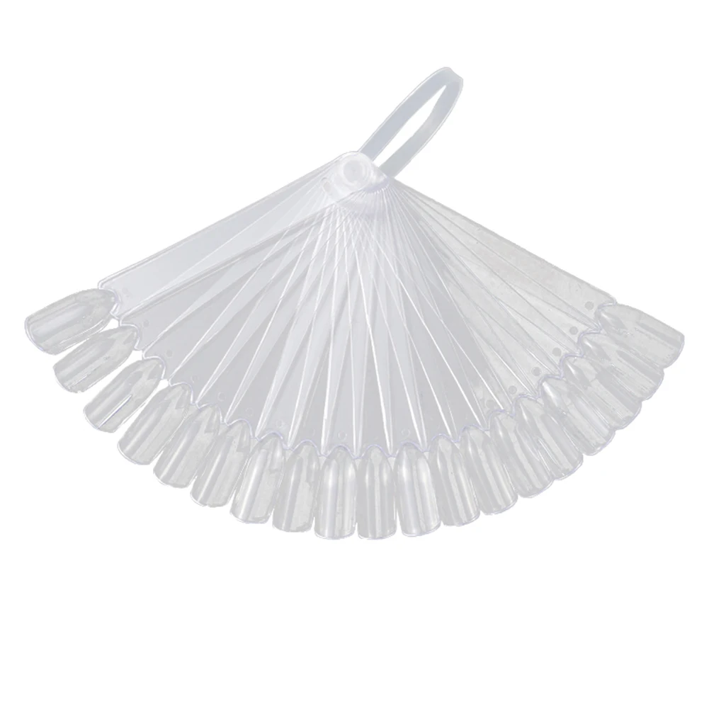 24 шт. лак для ногтей в форме веера цветная карта образец практики демонстрации