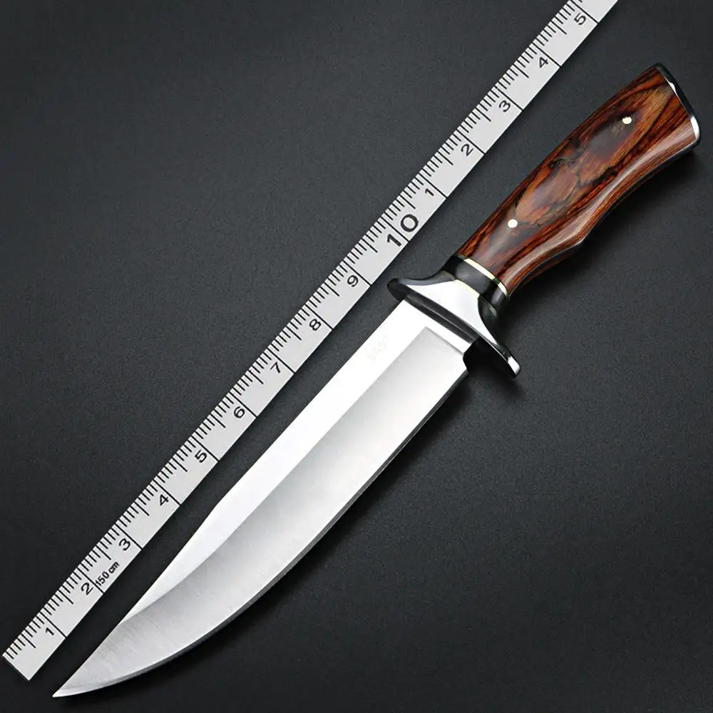 

FOMALHAUT Outdoor Hunting Machete Short Knife Wooden Handle Survival Knife Camping Multifunctional Knife Field Knives