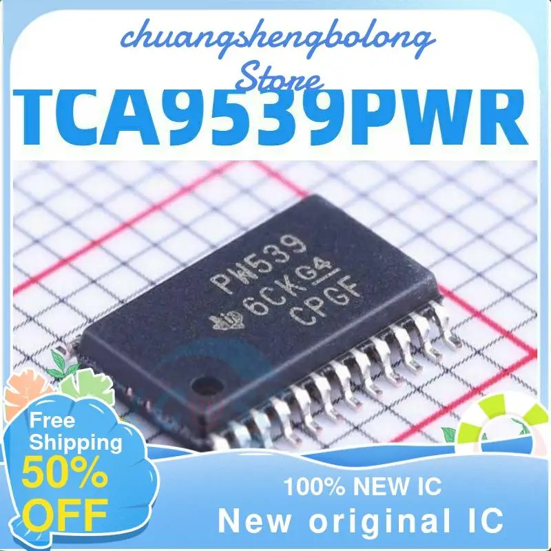 

10-200 шт., TCA9539PWR TSSOP-24 PW539, новый оригинальный IC