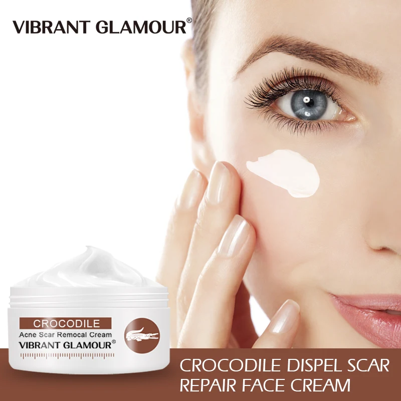 

VIBRANT GLAMOUR Crocodile Repair Scar Cream Removal Acne Scar Treatment Stretch Marks Burn Whitening Knife Scar Skin Care 30ml