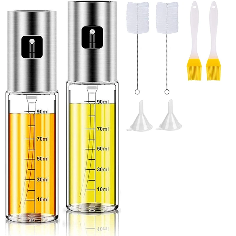 Распылитель оливкового масла для приготовления пищи многоразовый распылитель
