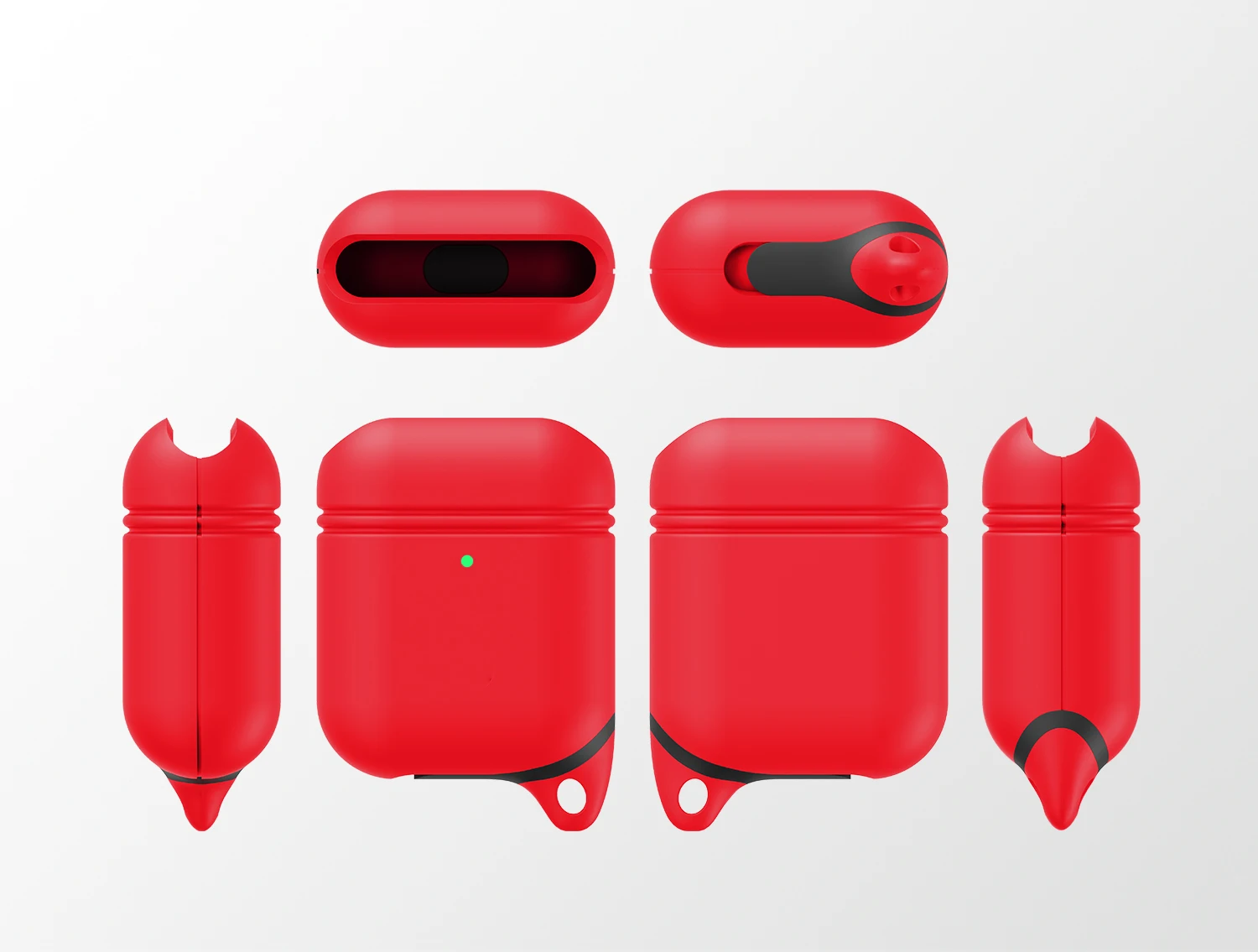 Мягкий силиконовый чехол для наушников для Apple Airpods водонепроницаемый защитный чехол для наушников чехол s сумка для хранения чехол для наушников s