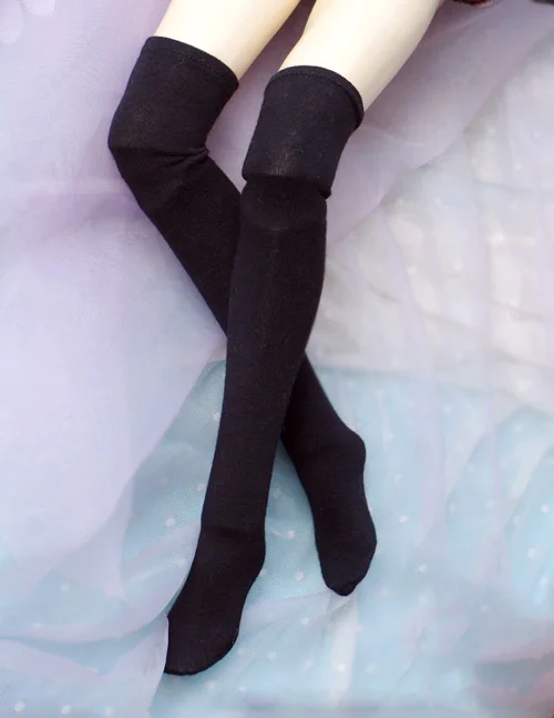 

Аксессуары для кукол BJD, подходят для кукол 1-3, 1-4, 1-6 размеров дяди с черно-белыми длинными носками, аксессуары для кукол
