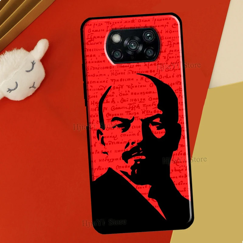 Ленин Советского Союза флаг для POCO X3 Pro F2 F3 M3 Чехол Xiaomi Mi Note 10 Lite 9T 10T 11 ультра полное