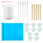 Инструменты для изготовления силиконовых форм для эпоксидных мерных стаканов, инструменты для самостоятельного изготовления компл.