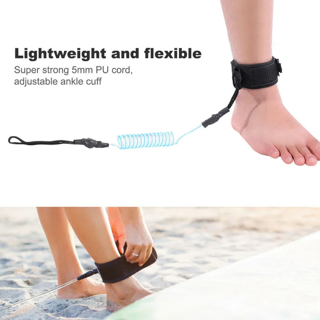 

Surfing Kayak Leash Rope Boat Safety Paddle Stand Up Safety Hand Surfing Rope For Surfboard Surfing Accessories