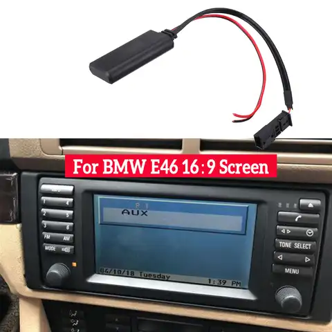 Автомобильный bluetooth модуль AUX IN Audio Радио адаптер 3-контактный для BMW BM54 E39 E46 E38 E53 X5 автомобильные электронные аксессуары