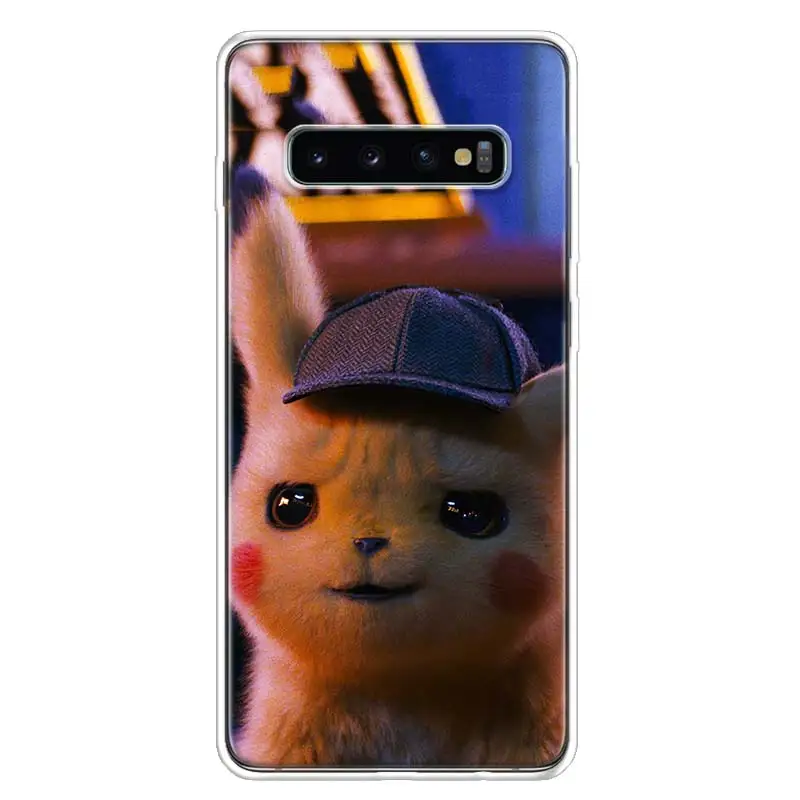 Пикачу обложка фильма чехол для телефона для samsung Galaxy A10 A20E A30 A40 A50 A70 A50S A80 M30S A6 A7 A8 A9 Plus+ Coque
