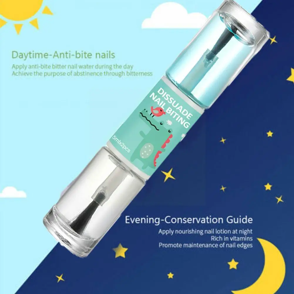 1Pc Bitter Nail Water Children's Anti-biting Nails Prevent Biting Unisex Nail Eating Bite Non-Toxic Polish Cuticle Fingerna Y5B7
