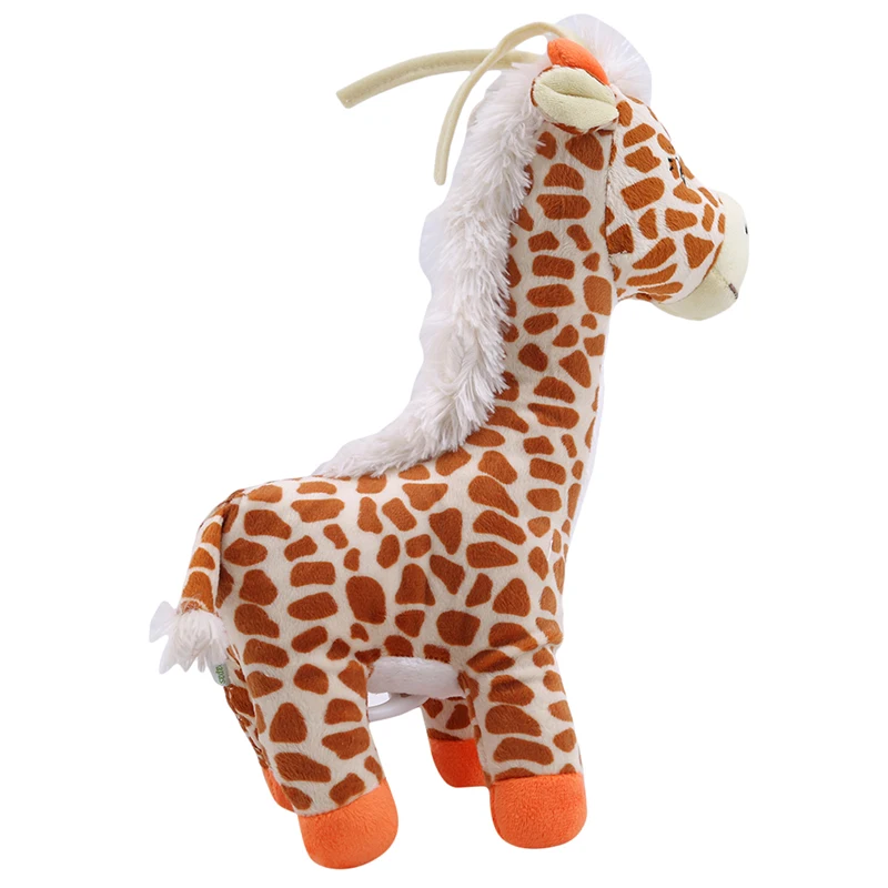 

Plush Doll Cow Deer Soft Soothing Plush Toy Plush Music Box Pull Ring Hanging Bell To Give Children The Best Gift