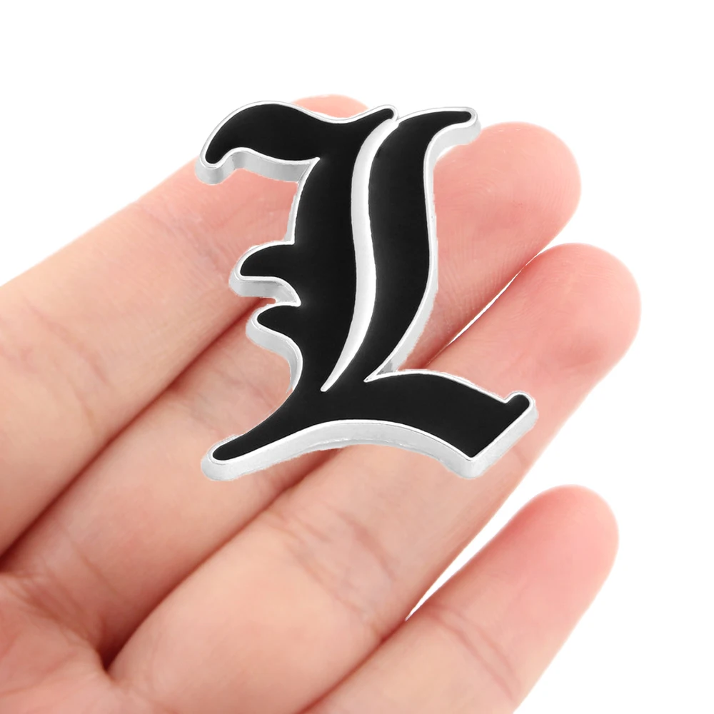 DZ1420 тетрадь смерти аниме творчество Жесткий Эмаль Булавка рюкзак с нашивками